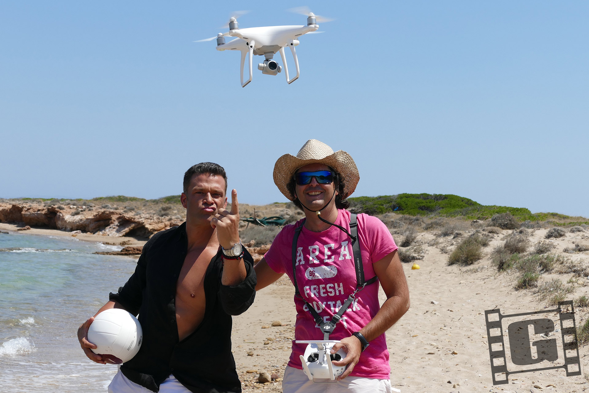 Survival, Kostas Sommer, Epsilon TV, Kourouta beach, Chris Giatrakos, Drone