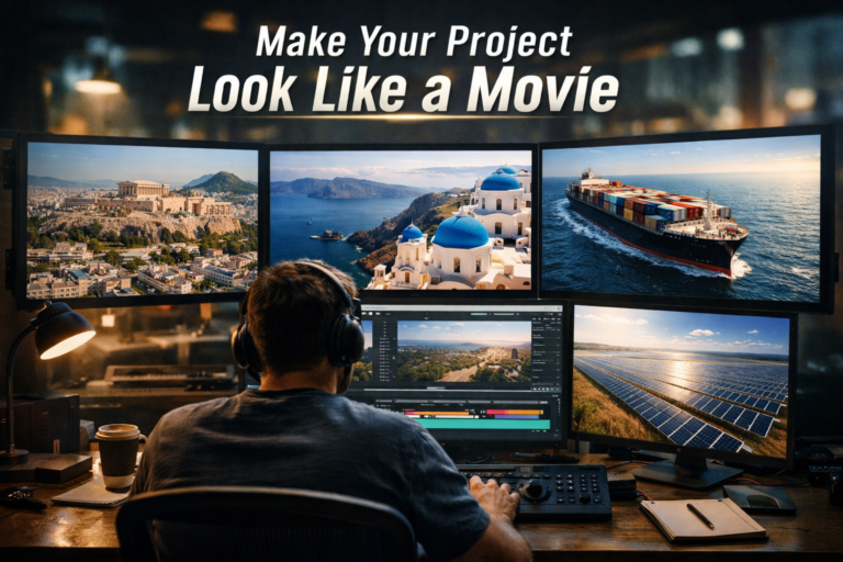 Aerial Stock Footage σε 4K ProRes & D-LOG | Συνεργάτης Artlist & POND5