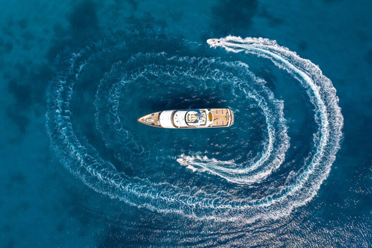 Βιντεοσκόπηση & Φωτογράφιση Yacht ALLEGRA | Drone Video Production για Mega Yachts
